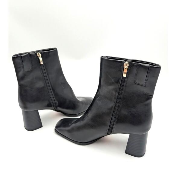 Nordstrom Rack Normandy Block Heel Bootie Women's Black Size US10M EU40.5 - Picture 14 of 15